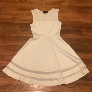 Lulu’s Mesh Skater Dress